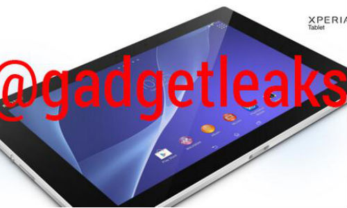  Sony Xperia Z2 Tablet Update: Leaked in Black, White Variants 