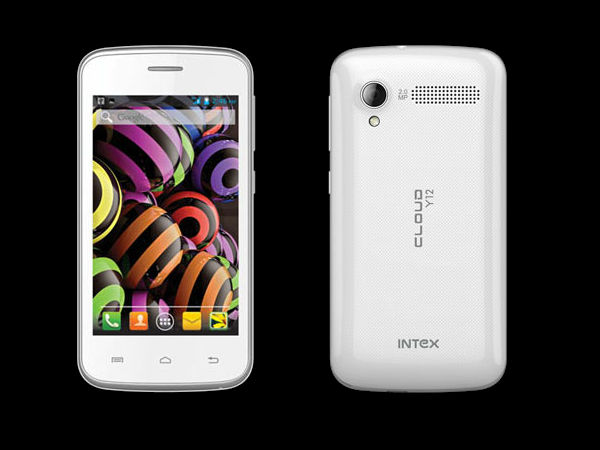 Intex Cloud Y12: 
