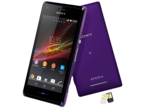 Sony Xperia M : 