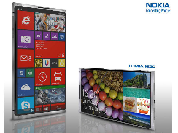 Nokia Lumia 1620 Concept Phone Appears Online With Exuberant Specs