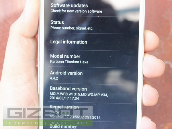 Karbonn Titanium Hexa Hands on and First Look 