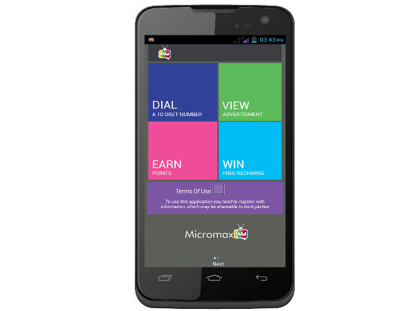 Micromax A94 Canvas Mad  