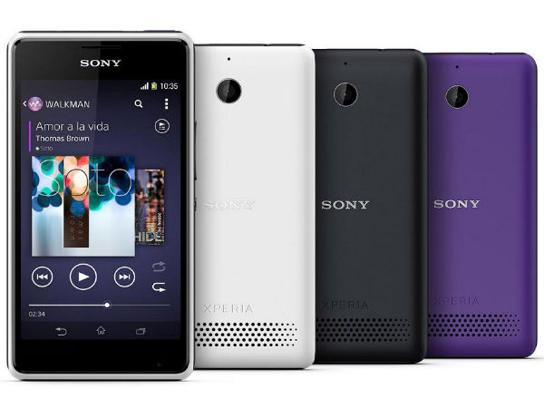 Sony Xperia E1 Dual: 