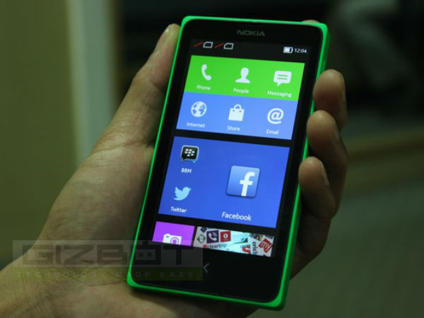 Nokia X : 