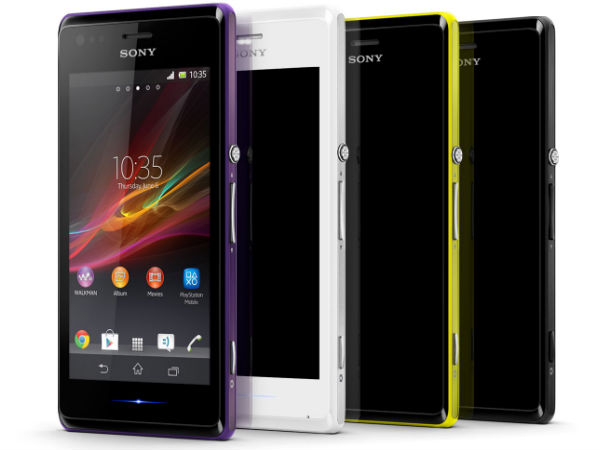 Sony Xperia M: 