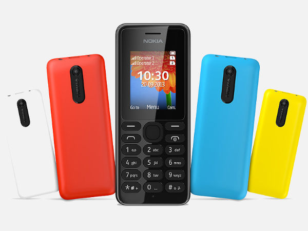 Nokia 108 Dual SIM: 