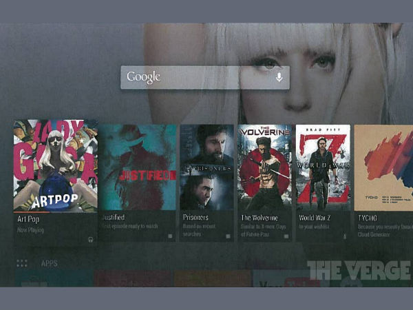 Google's Android TV Leaked Ahead of Official Announcement