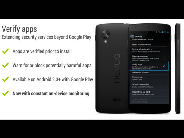 Google Bumping Up Android Security with Updated Verify Apps Offering Google Bumping Up Android Security with Updated Verify Apps Offering