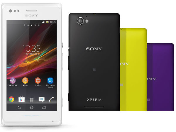 Sony Xperia M: 