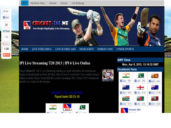 IPL 7 2104 Live Cricket Score:  Best Online Streaming Sites to Consider