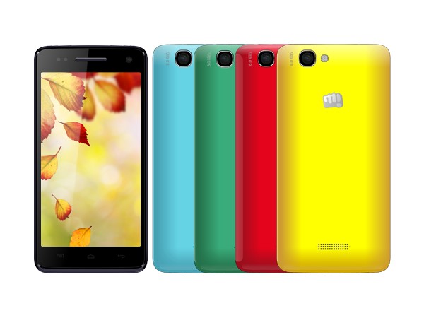 Micromax Canvas 2 Colours: 