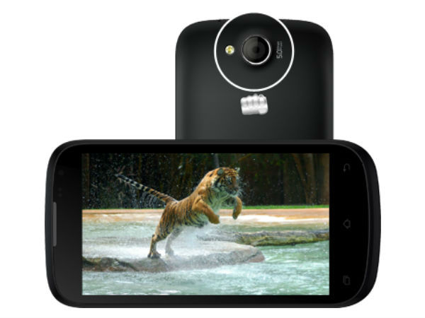 Micromax Canvas Elanza A93  