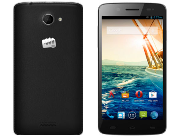 Micromax Canvas Elanza 2 A121