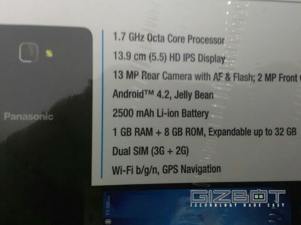 Panasonic P81 Press Images Revealed: Look At What's Inside the Box