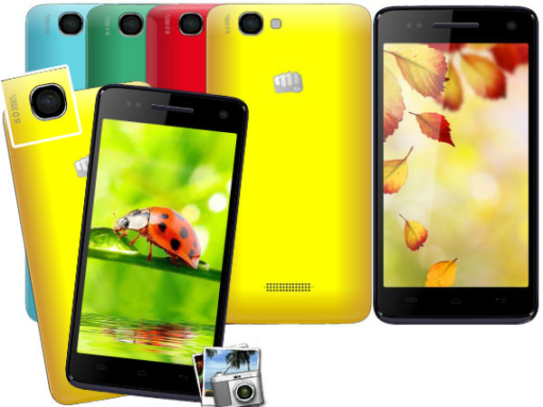 Micromax Canvas 2 Colours: 