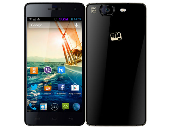 Micromax Canvas Knight A350: 