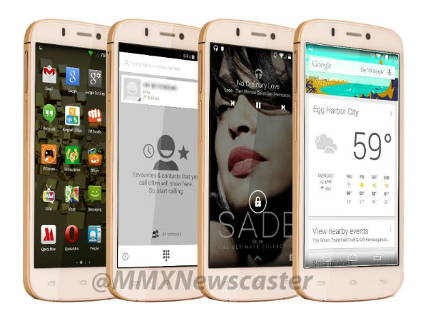 Micromax Canvas Gold A300: Alleged Press Shots Leaked Ahead of Launch