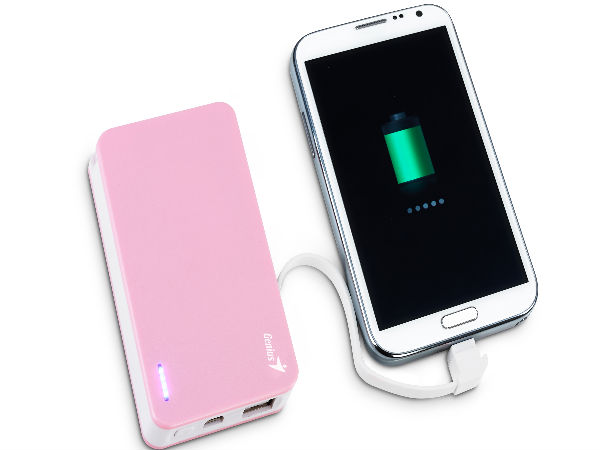 Genius Launches Ultra Thin Power Bank for Smartphones At Rs 2000