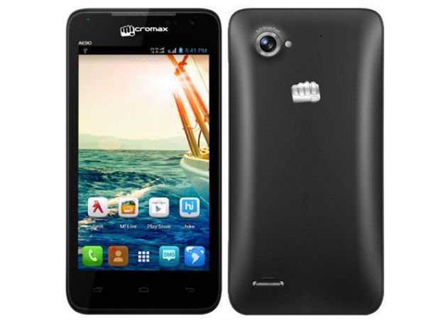 Micromax Canvas Duet AE90