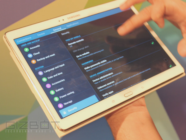 Samsung Galaxy Tab S 10.5 Hands on And First Look