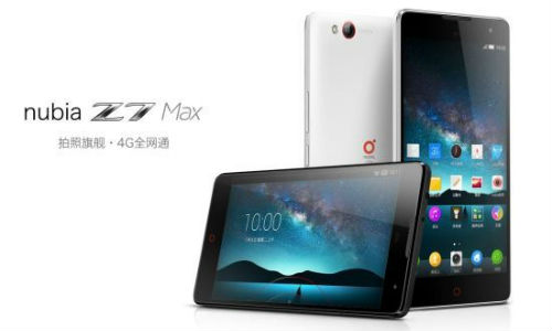 ZTE Officially Launches Nubia Z7,  Z7 Max and Z7 Mini Smartphones