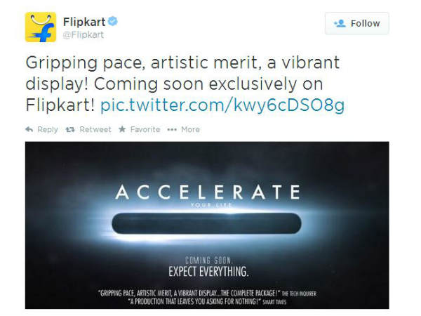 Xiaomi Mi 3 Appears Via Flipkart Teaser Ahead of Tuesday Launch Xiaomi Mi 3 Appears Via Flipkart Teaser Ahead of Tuesday Launch