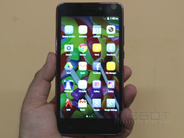 Spice Stellar 520 Hands-On and First Look