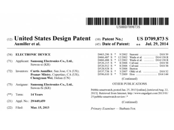 Samsung Patents New Smartwatches With Rounded Display