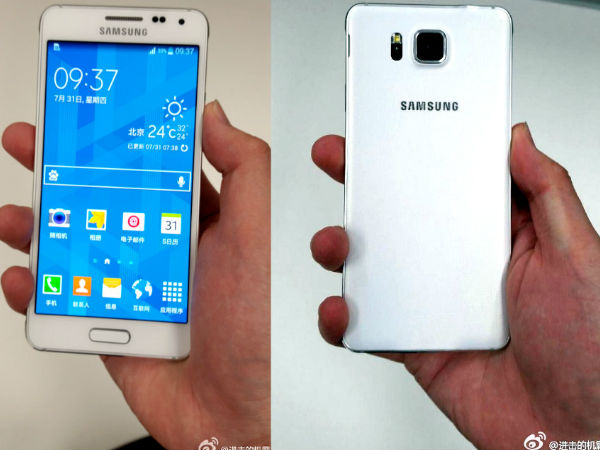 Samsung Galaxy Alpha – Metal Crafted Chassis