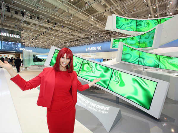 Samsung Launches Monster 105 Inch UHD Curved TV That Bends