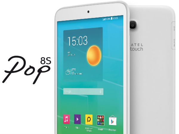 Alcatel One Touch Pop 2 Smartphones and Pop 8S Tablet Announced