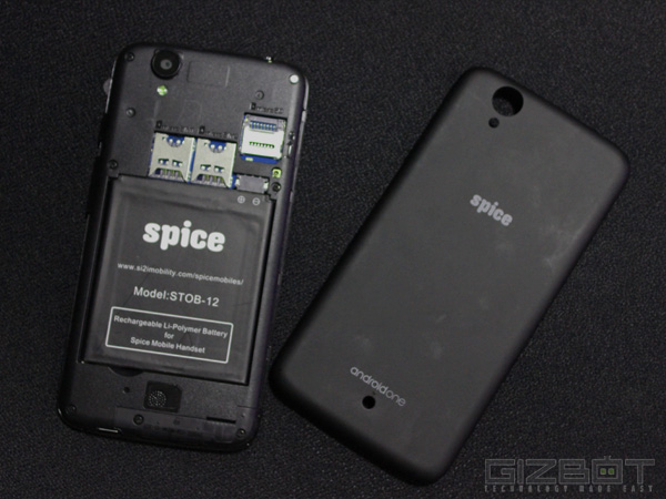 Spice Android One Dream Uno First Look