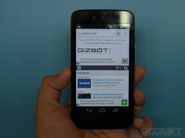 Karbonn Sparkle V Android One Smartphone First Look