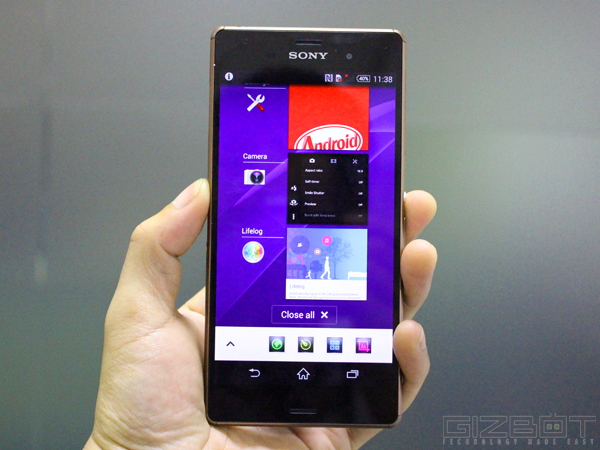 Sony Xperia Z3 Hands On and First Look