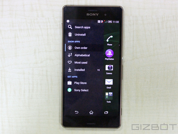 Sony Xperia Z3 Hands On and First Look