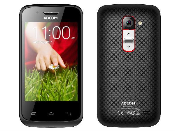 Adcom Launches Adcom KitKat A35 Smartphone At Rs 2,799