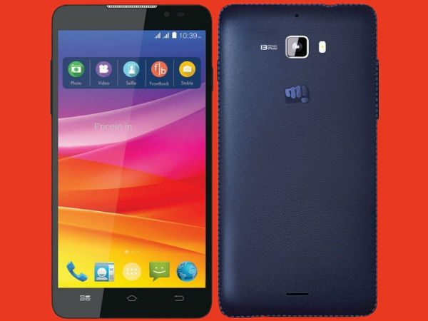 Micromax Canvas Nitro A310