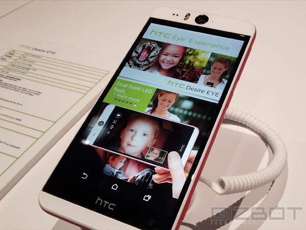 HTC Desire Eye First Look: A Super Powered Selfie Smartphone