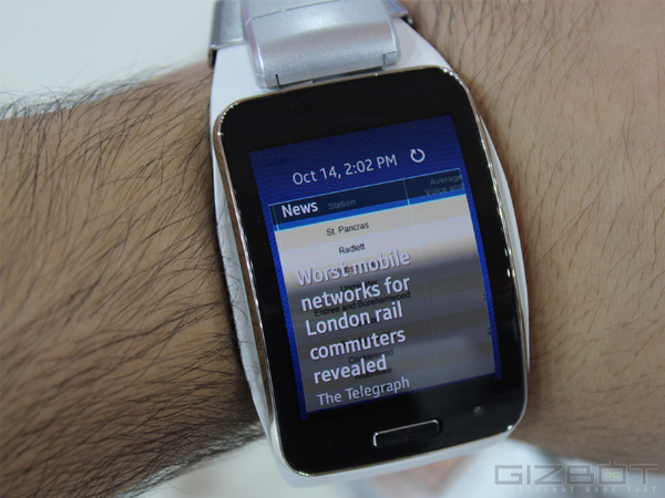 Samsung Gear S First Look