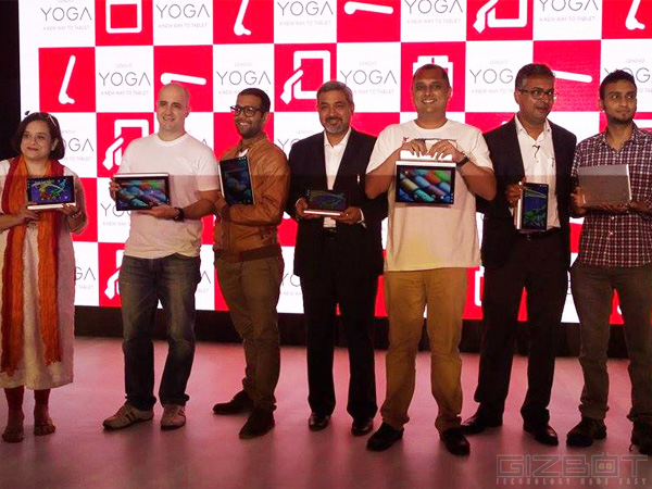 Lenovo Launches Yoga Tablet 2 Series in India Price Starts at Rs 20990