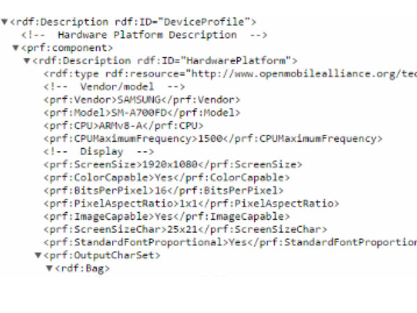 Samsung Galaxy A7 Confirmed With 64-bit Processor and 1080p Display