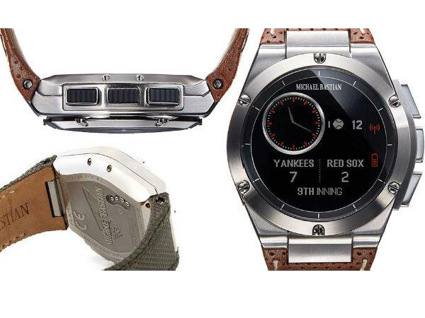 HP Launches MB Chronowing Smartwatch Designed By Michael Bastian