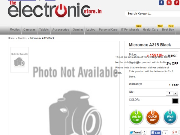 TheElectronicStore.in