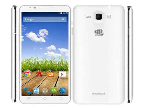 Micromax Canvas XL2 A109
