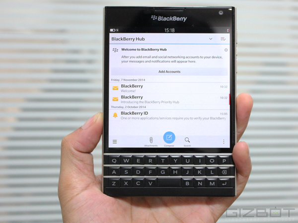 BlackBerry Passport Review: A Smartphone That Could Alter BlackBerry