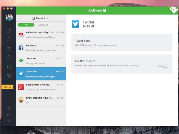 AirDroid 3 Final Build Goes Live with Wireless File Transfer and More AirDroid 3 Final Build Goes Live with Wireless File Transfer and More
