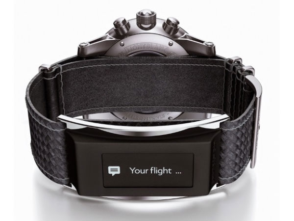 Montblanc Unveils E-Strap: Turns Watch Into Smartwatch