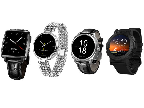CES 2015: Omate Unveils Racer and Roma Smartwatches
