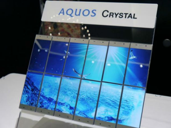 CES 2015: Sharp Aquos Crystal Smartphone Unveiled