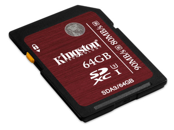 Kingston Unveils High-Speed MicroSD for 4K Videos